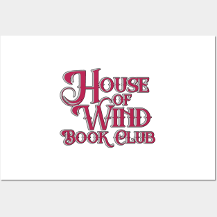 A Court of Silver Flames House of Wind Bookclub Edit Blue Posters and Art